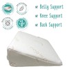 Baby Works - Pregnancy Wedge Pillow, Maternity Support for Belly,