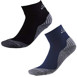 McKinley Men's Flo Quarter Socks Tights, Men, Strumpf Flo Quarter, Black, Large