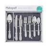 Pfaltzgraff Mirage Frost Everyday Flatware Service for 8, 42 Piece