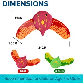 Huucozn 2 Stück Unterwasser Glider, Teufel Fisch Schwimmbad Spielzeug Pool Spielzeug Kinder Wasserspielzeug Tauchspielzeug Interessantes Tauchtiere Wasser Spielzeugs Fische Poolparty Geschenk