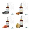 Kit 4 Extractos - Hericium, Reishi, Cordyceps Y Turkey Tail                                                                                           