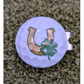 Callaway Super Soft Lucky Patrick's Day Golf Ball Marker Chrome Soft Tour