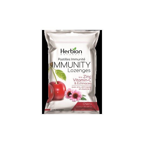 Herbion Immunity Lozenges (Cherry) - 25 Lozenges