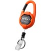 Retractable Keychain, Heavy Duty Carabiner Badge Holder, Tactical ID Badge