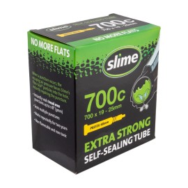 Slime Tube 700c x 19-25mm Self Sealing Presta Valve Bicycle Tubes - One Tube