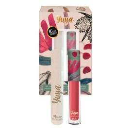 Set Máscara De Pestañas 10 Aceites + Labial Maleza