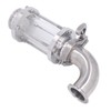 In Line Sight Glass Food Grade 304 Stainless Steel Omnidirectional