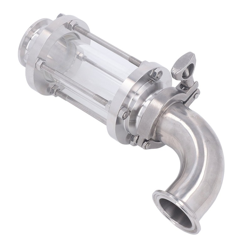 In Line Sight Glass Food Grade 304 Stainless Steel Omnidirectional