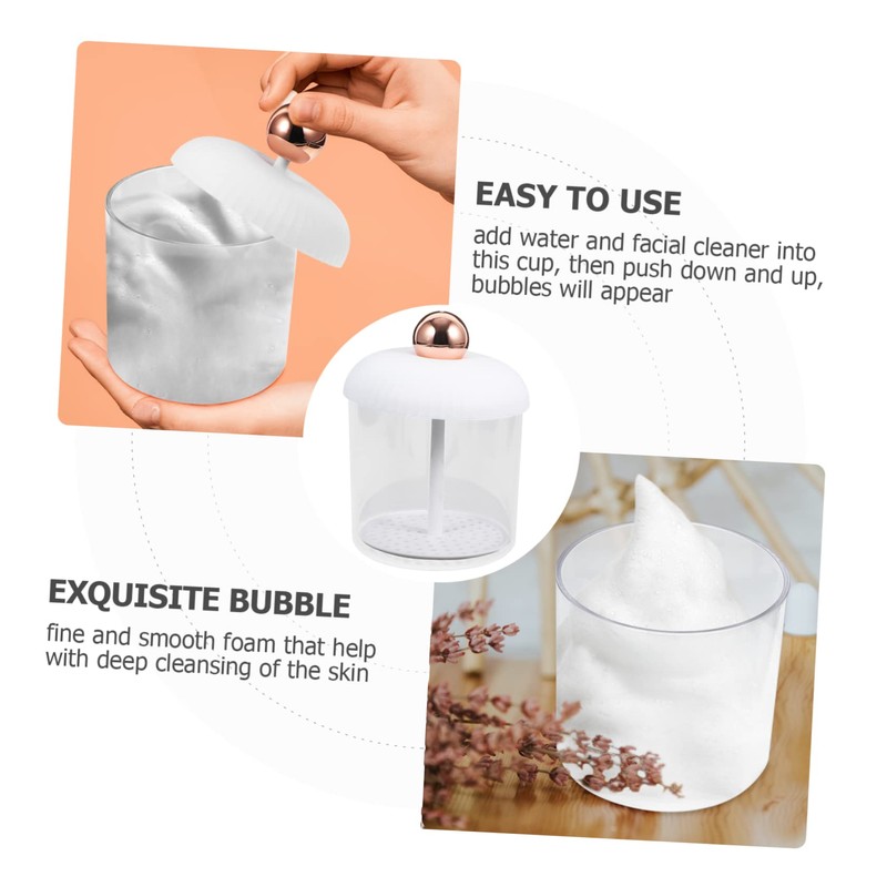 TOVINANNA 3pcs Facial Foams Maker Face Wash Bubble Maker Skincare