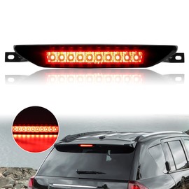 LED 3rd Third Tail Brake Light for Grand Cherokee 11-17 / Compass 07-16, KEWISAUTO Centre High Mount Stop Lamp Rear Brake Tail Light for Jeep Grand Cherokee 2011-2017 / Compass 2007-2016 Accessories
