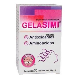 Gelasimi Con Biotina Crecimiento De Cabello 30 Tab                                                                                                    