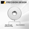 sourcing map 2pcs Bicycle Headset Stem Top Cap 1-1/4" (31.8mm)