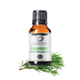 Organic Rosemary Essential Oil Chemotype Cineole | 100% Pure & Natural Steam Distilled from Leaves | Aromatherapy, Hair Growth, Focus & Respiratory Support | Fresh Woody Aroma | Spain - 10ml