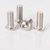 YIIFLY M10x1.5 Bolt, M10 x 20mm Button Head Socket Cap