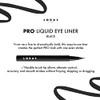 LORAC PRO Liquid Eyeliner, Black | Precision Brush Tip |
