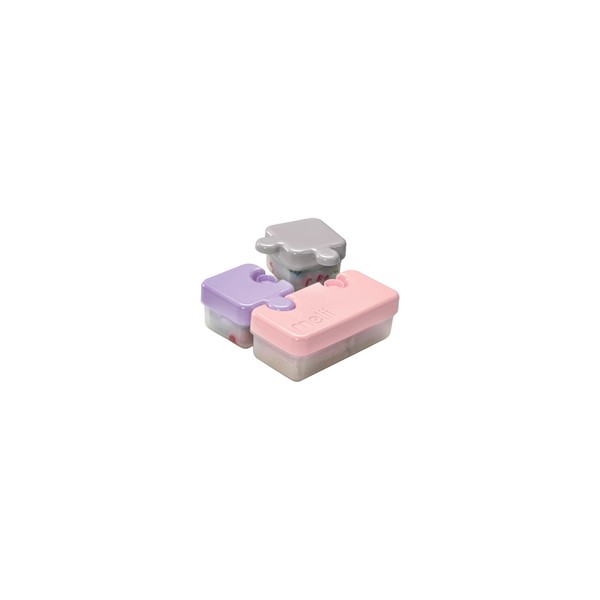 Melii Puzzle Container Pink, Grey & Purple