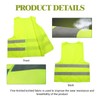 GMHLLES 5 Pieces High Vis Vests, High Vis Vest, Hi