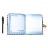 Playhouse Keep Out Lock & Key Lined Page Diary with