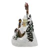Kurt Adler Battery Operated Musical LED Village with Santa and