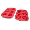 Norpro Silicone Collapsible Standard Muffin/Cupcake Pans, Set of 2