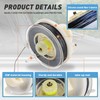 Kevlar Trip Wire Alarm Device with Reusable Reel - 85ft