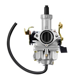 Tunejoy Carburettor 27 mm for 4 Stroke Engines 100cc 125cc 150cc 200cc PZ27 Carburetor with Manual Valve for ATV Dirt Bikes Pit Bikes Pocket Bikes Mopeds Motocross Quad