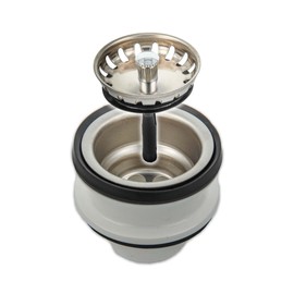 tecuro Sink Outlet Strainer Basket Valve 1 1 / 2 Inch / Ø 70 mm up