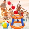 Juguete Inflable Lanzar Anillos Dinámico Albercas Piscina