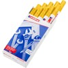 Edding 750 Bullet Tip Paint Marker Medium Yellow (Pack of