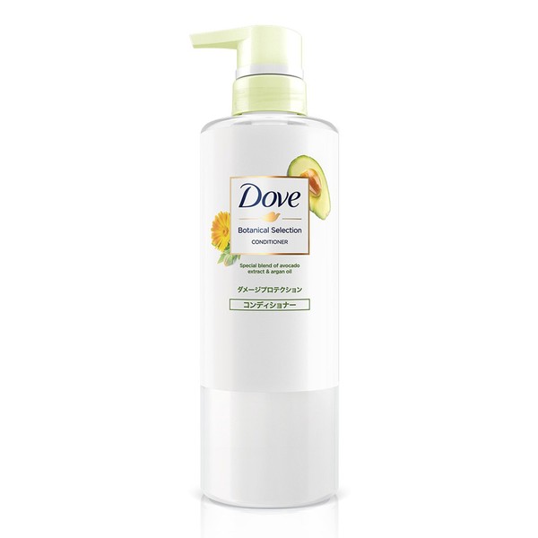 Dove Botanical Selection Damage Protection Conditioner, Pump Bottle, 17.6 oz