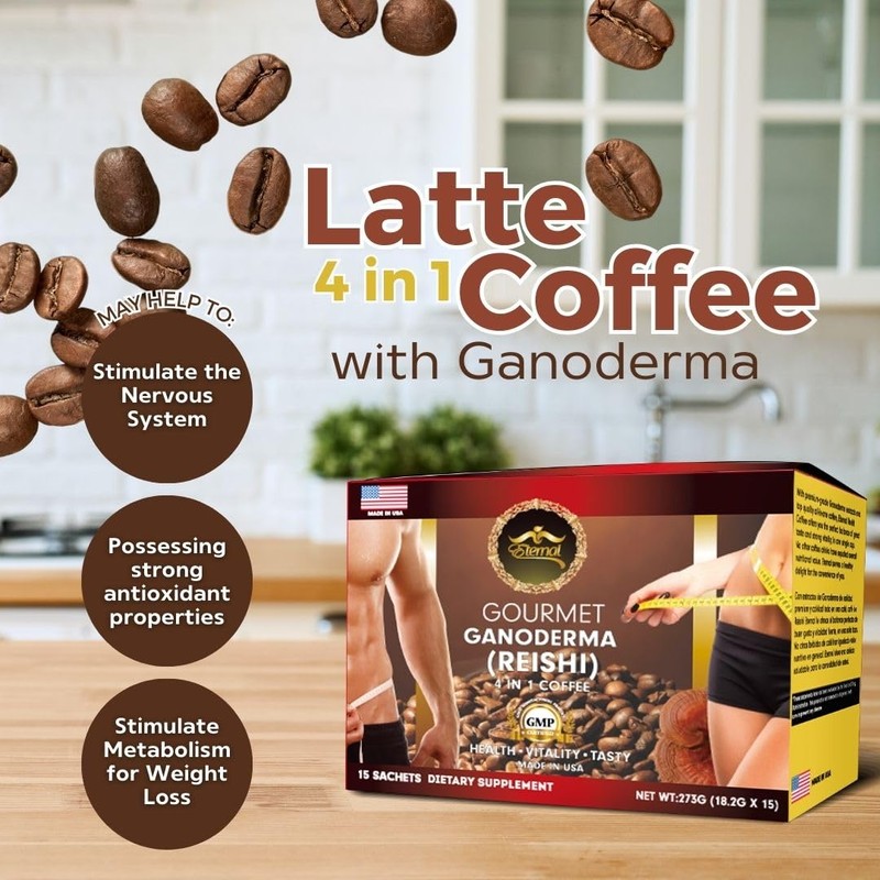 Eternal Spirit Beauty Asian Latte Coffee Singles - Indulge in