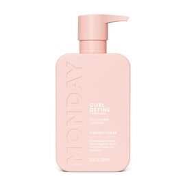 MONDAY HAIRCARE Curl Define Conditioner 12oz, Nourishing Curls, Coconut Oil, Shea Butter, Enhancing Shine and Strengthening Hair