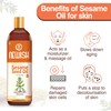 Newish Cold Pressed Sesame oil for Hair, Skin and Massage