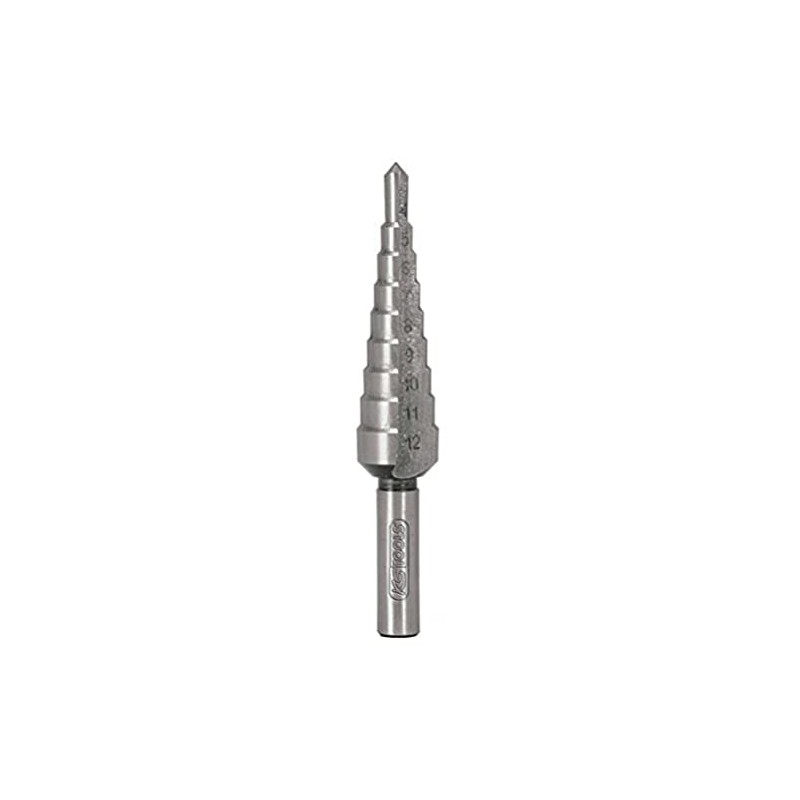 KS Tools 330.2211 HSS Step Drill for 4 to 12
