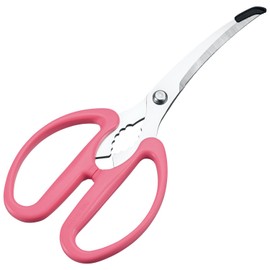 Shimomura Kougyou YP-402 Hot Plate Scissors Niigata Tsubame Sanjo Pink Made in Japan