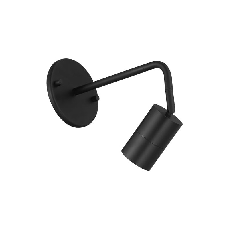 Cafe 1 Light LED Wall Or Ceiling Spotlight - Antique