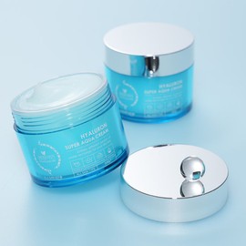 Cheongjeongmiin 청정미인 히아루론 수분크림 200ml 2개 / 대용량 보습 진정 영양 탄력 주름 미백 화장품 Clean Beauty Hyaluron Moisture Cream 200ml x 2 / Large Capacity Moisturizing Soothing Nourishing Elasticity Wrinkle Whitening Cosmetics