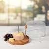 Kesper Cheese slicer with cover, material: bamboo, plastic, dimensions: diameter