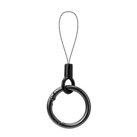 Premium Style PG-CRGS01BK Carabiner Ring Strap, Black