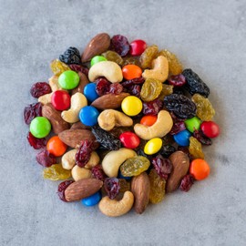 US Snacks Premium Trail Mix - The Ultimate Nut & Fruit Mix - The Perfect Blend of Flavor & Energy (1 Pound, Rainbow Choco Mix)