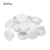 sourcing map PVC Tube Covers Internal Plug Pipe Inner 32mm
