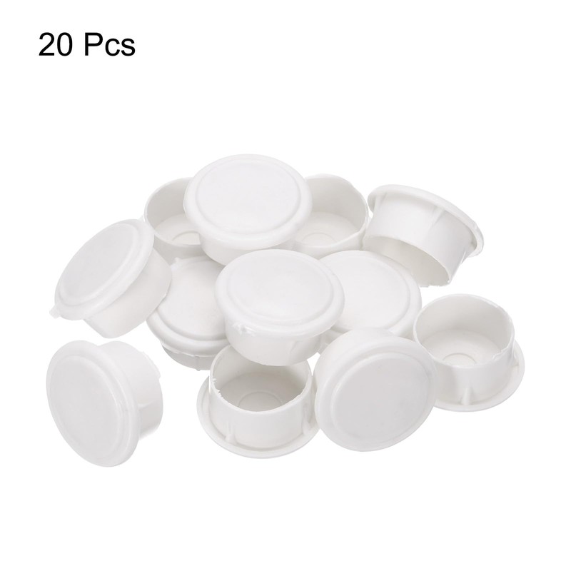 sourcing map PVC Tube Covers Internal Plug Pipe Inner 32mm