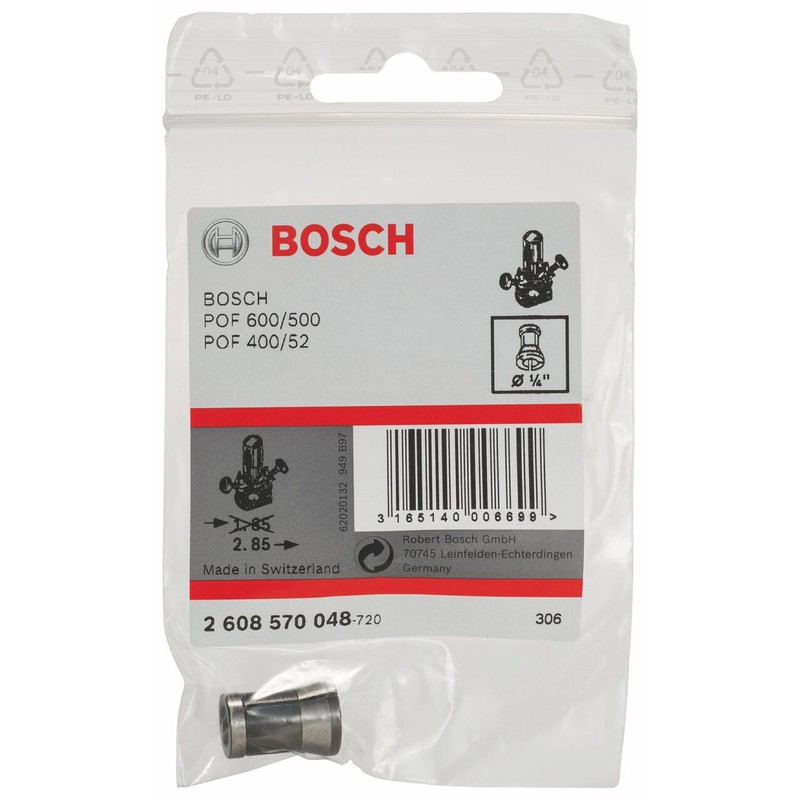 Bosch 2608570048 Collet for Bosch Router Bits