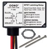 AC/DC 24V SPST 20Amp 250Vac/30Vdc Latching Relay Module, Plastic Enclosure