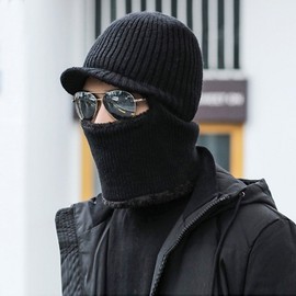 Unisex Integrated Fleece Winter Balaclava Face Mask, LF3152, One Size Gray 10ea