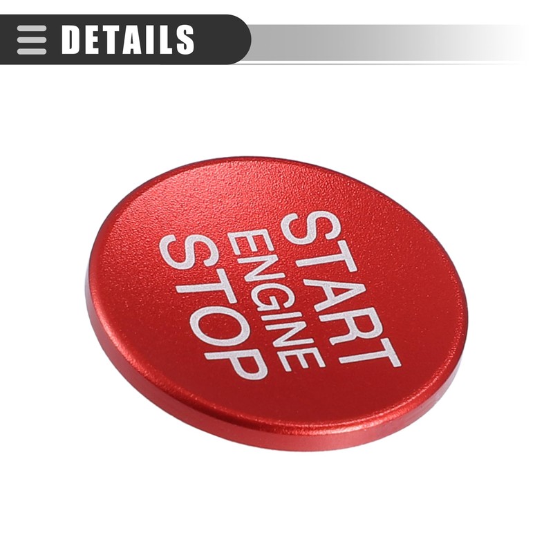 Motoforti Engine Start Stop Button Cover, Start Button Cover, for