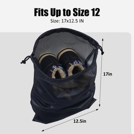 Gloppie Shoe Bags for Travel Shoe Bag Travel Shoe Bags for Packing Shoe Storage Bag Packing Essentials for Travel Storage Bags for Luggage Sneaker Bag (1 Pack)