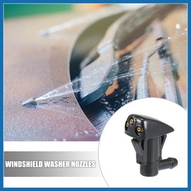 A ABSOPRO 1 Pair No.98630-2E100 Front Windshield Washer Nozzles Washer Spray Jet for Hyundai Tucson 2005-2008 Item Replacement