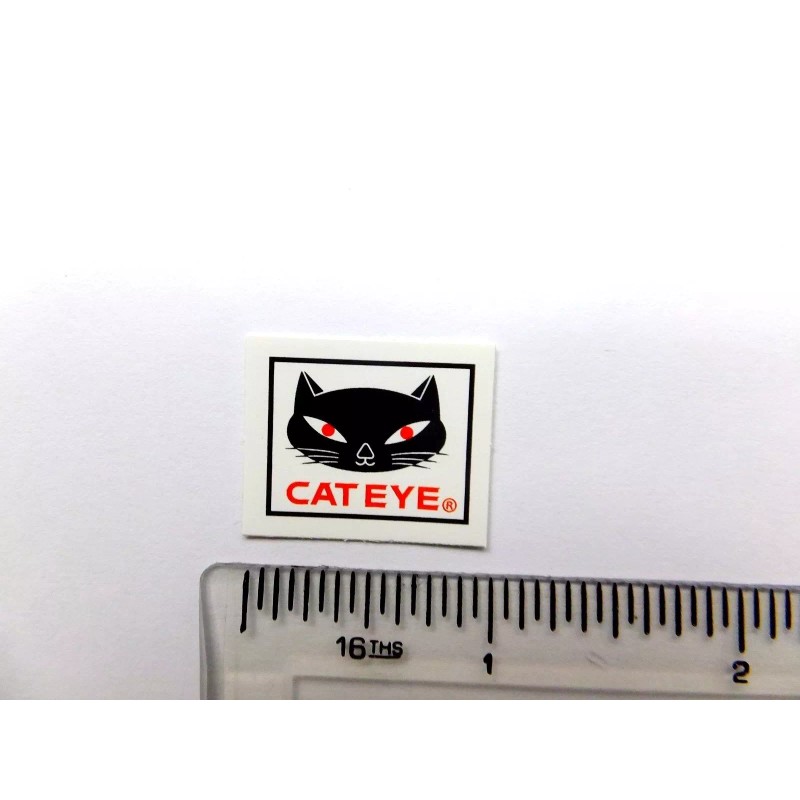 CatEye Small 1" CATEYE BIKE STICKER ride race MTB BMX