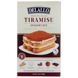 DeLallo Tiramisu Dessert Kit, 7.8 Ounce (Pack of 10)